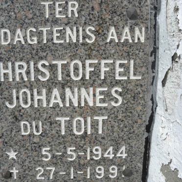 TOIT Christoffel Johannes, du 1944-1991