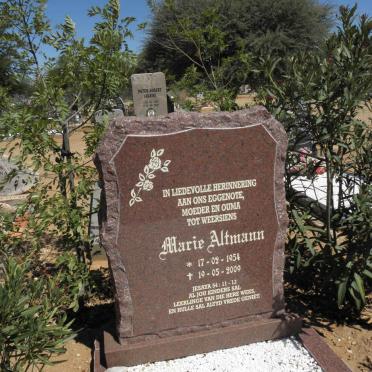 ALTMANN Marie 1954-2009