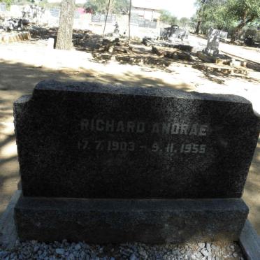 ANDRAE Richard 1903-1955