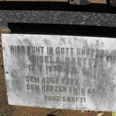 BARTSCH Gisela 1938-1963