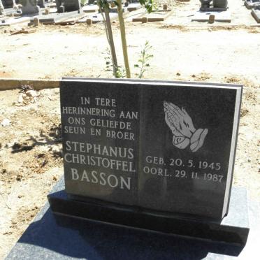 BASSON Stephanus Christoffel 1945-1987