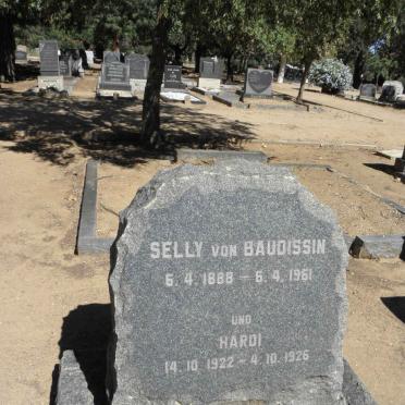 BAUDISSIN Selly, von 1888-1961 :: BAUDISSIN Hardi, von 1922-1926