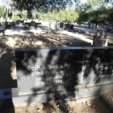 BECKER Hans Martin 1901-1981 &amp; Erika HAUSBRAND 1915-1969