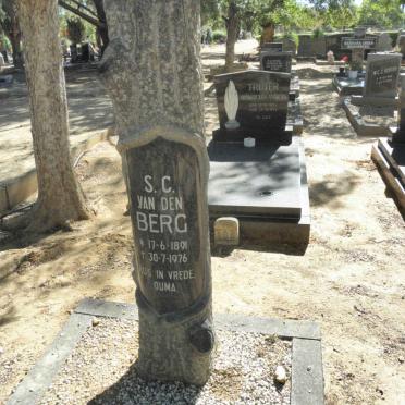 BERG S.C., van den 1891-1976