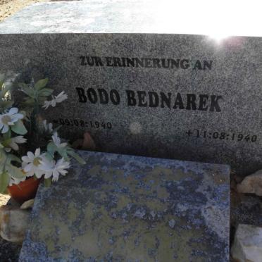 BEDNAREK Bodo 1940-1940