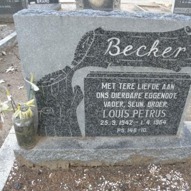 BECKER Louis Petrus 1942-1964