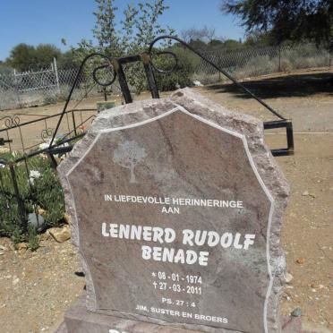 BENADE Lennerd Rudolf 1974-2011