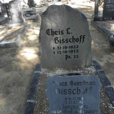 BISSCHOFF Chris L. 1922-1973 &amp; Thora Goardman 1918-1992