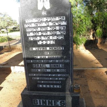 BINNES Israel 1884-1959