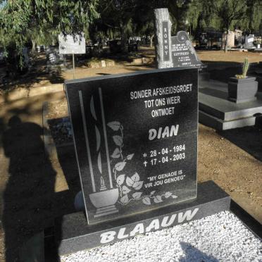 BLAAUW Dian 1984-2003