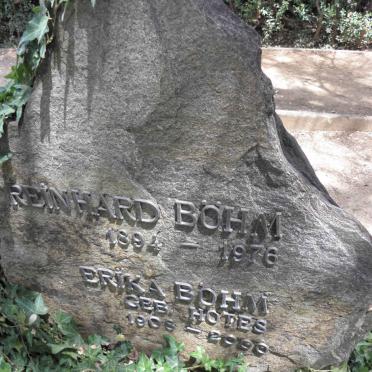 BÖHM Reinhard 1894-1976 &amp; Erika HOTES 1908-2000