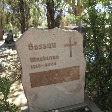 BOSSAU Marianne 1930-2004