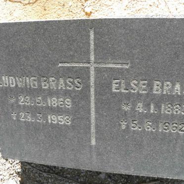BRASS Ludwig 1869-1958 &amp; Else 1883-1962