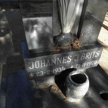 BRITS Johannes J. 1934-1970