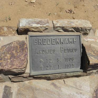 BREDENKAMP Andries Petrus 1906-1975