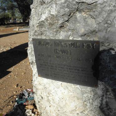 BRINK Johannes Hieronymus 1949-2001