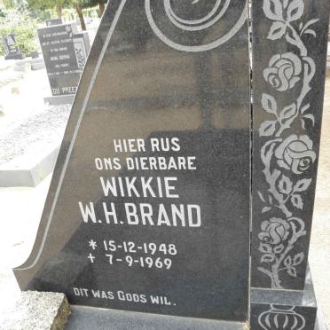 BRAND Wikkie W.H. 1948-1969