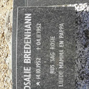 BREDENHANN Rosalie 1952-1952