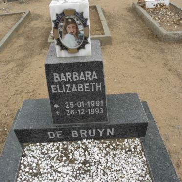 BRUYN Barbara Elizabeth, de 1991-1993