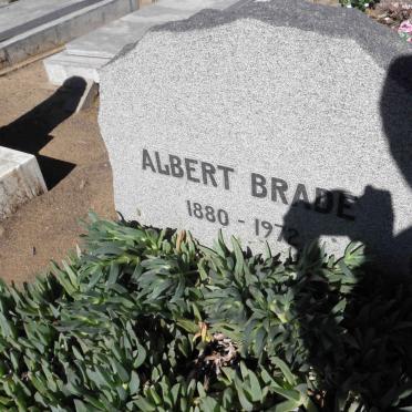 BRADE Albert 1880-1972