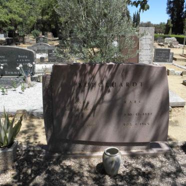 BURCKHARDT Karl 1887-1965 &amp; Anne HOFFMANN 1904-1988