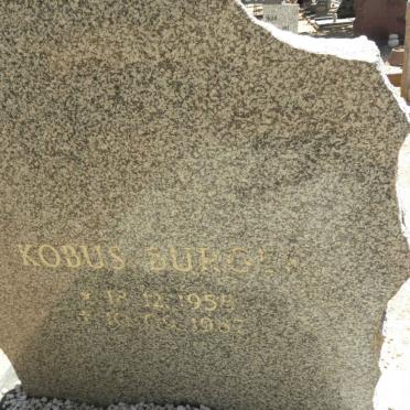 BURGER Kobus 1958-1987