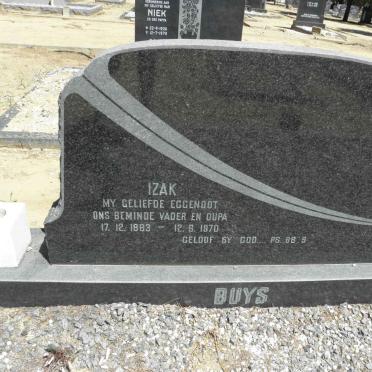 BUYS Izak 1883-1970