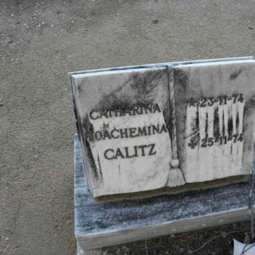 CALITZ Catharina Joachemina 1974-1974