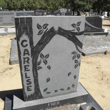 CARELSE Fred 1932-1970