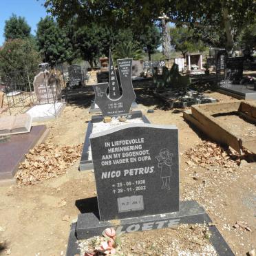 CLOETE Nico Petrus 1938-2002