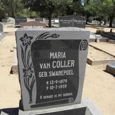 COLLER Maria, van nee SWANEPOEL 1879-1959