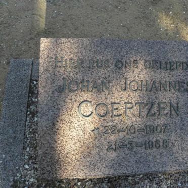 COERTZEN Johan Johannes 1907-1968