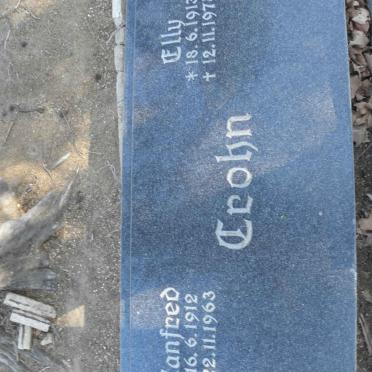 CROHN Manfred 1912-1963 &amp; Elly 1913-1974