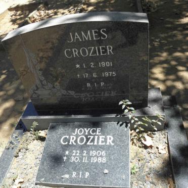 CROZIER James 1901-1975 &amp; Joyce 1906-1988