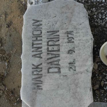 DAVERIN Mark Anthony -1971