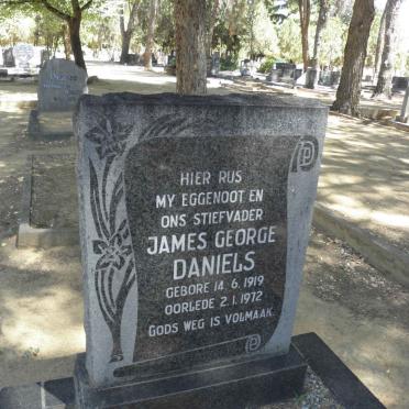 DANIELS James George 1919-1972