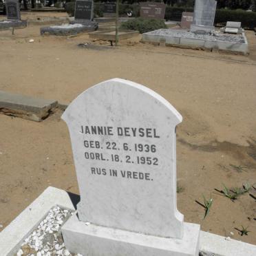 DEYSEL Jannie 1936-1952