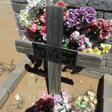 ECK Jacobus Gideon, van 1939-2007