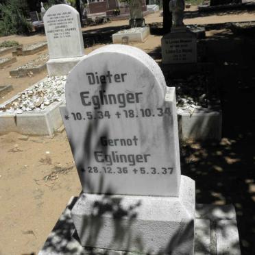 EGLINGER Dieter 1934-1934 :: EGLINGER Gernot 1936-1937