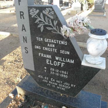 ELOFF Frank William 1961-1990