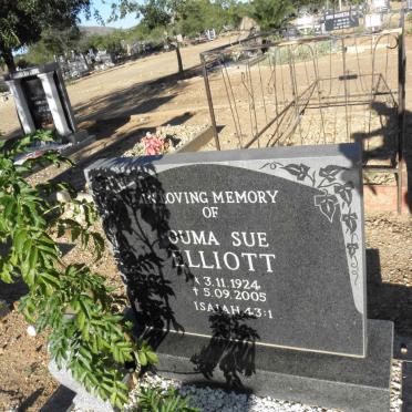 ELLIOTT Sue 1924-2005