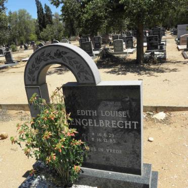 ENGELBRECHT Edith Louise 1929-1985