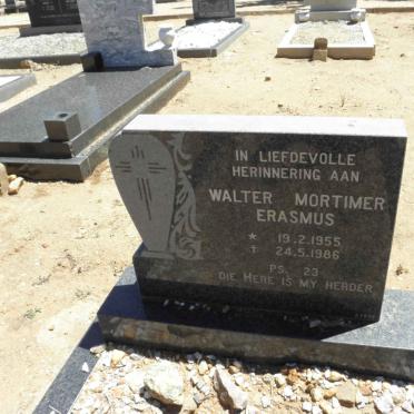 ERASMUS Walter Mortimer 1955-1986