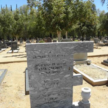 ERASMUS Hester Sophia 19?5-1986