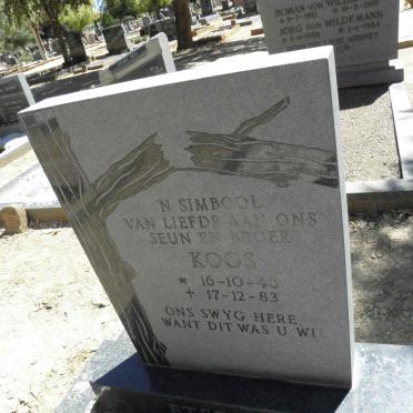 ETSEBETH Koos 1948-1983