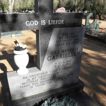 GABRIELSEN Ole Manduis 1942-1997