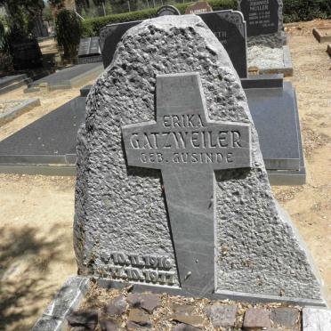 GATZWEILER Erika nee GUSINDE 1916-1977