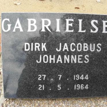 GABRIELSEN Dirk Jacobus Johannes 1944-1964