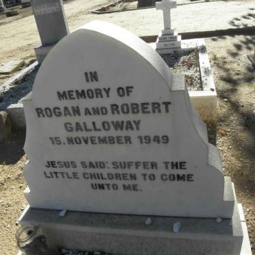 GALLOWAY Rogan -1949 :: GALLOWAY Robert -1949