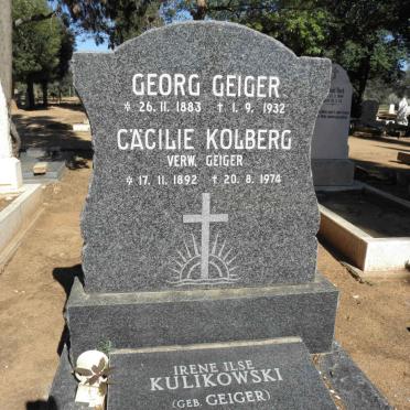 GEIGER :: KOLBERG :: KULIKOWSKI